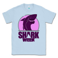 Dusty Blue shark Week Classic Tee - Bettercallsaul