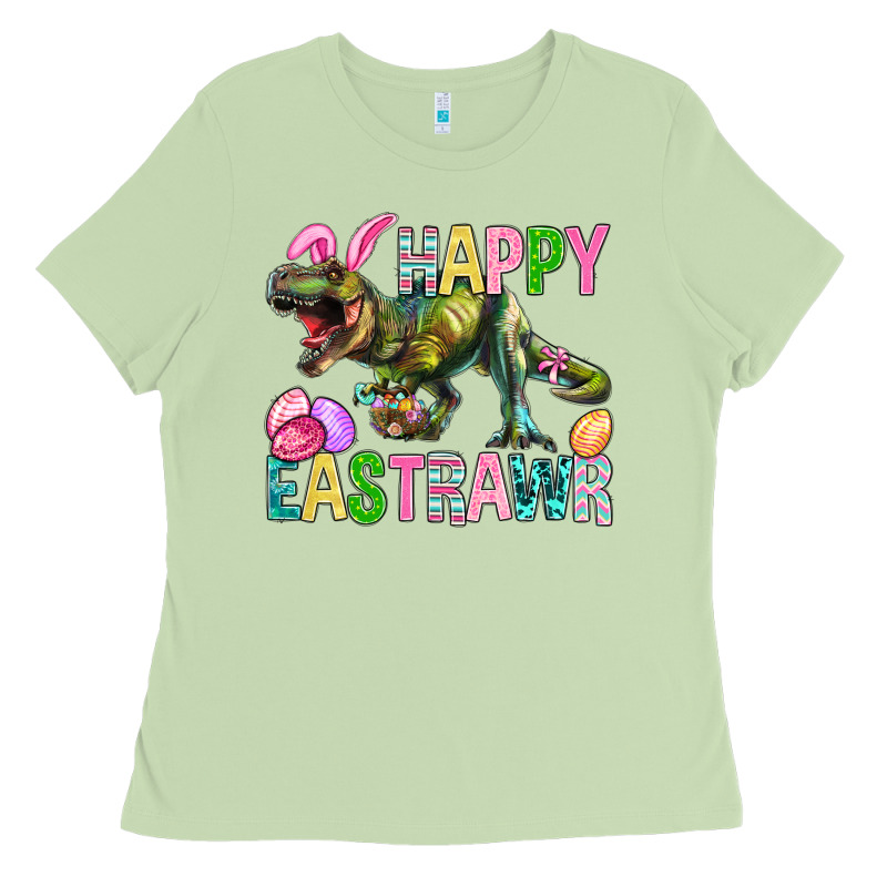 Happy Eastrawr Easter Ladies Tee by BundleAndBundleShop | Teevron