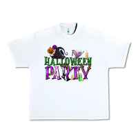 White Halloween Party Urban Heavy Tee - texasbilliewilder