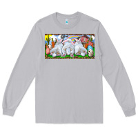 Moon Dust Easter Bunnies Long Sleeve Tee - RanaPortraitStore