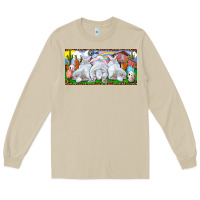 Mushroom Easter Bunnies Long Sleeve Tee - RanaPortraitStore