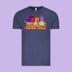 Basketball Gnomes Vintage Tee Designed By Nancycooperartshop