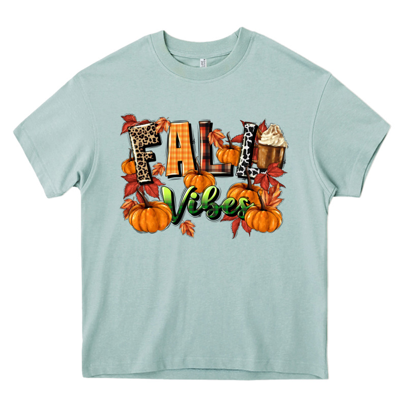 Fall Vibes Heavy Core Tee by MaliasSmallBusiness | Teevron