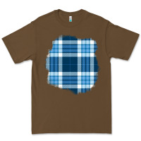 Winter Tartan Patch Premium Tee | Teevron