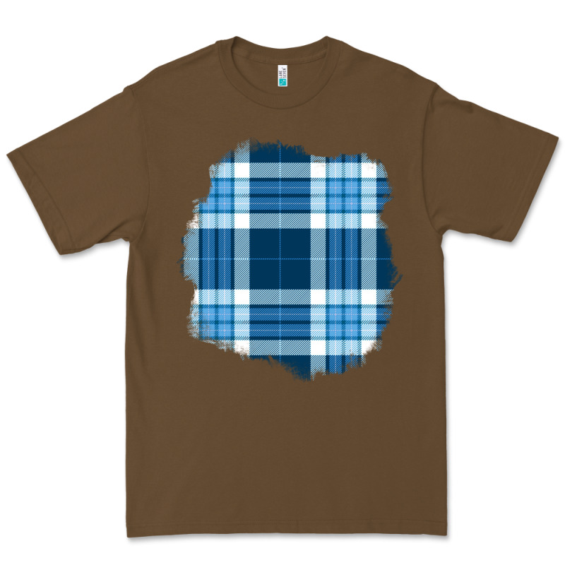 Winter Tartan Patch Premium Tee by BundleAndBundleShop | Teevron