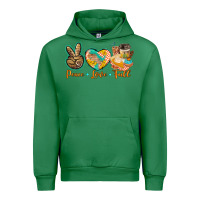 Emerald peace love fall Urban Hoodie - BarkalooDesign