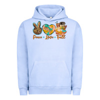 Pigment Grape Ice peace love fall Urban Hoodie - BarkalooDesign