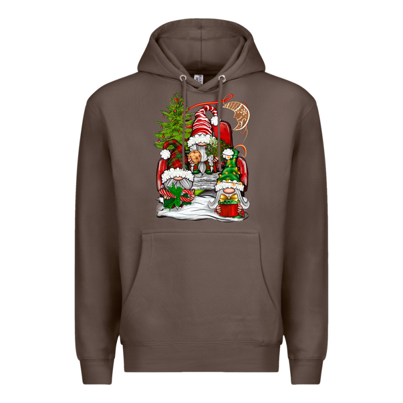 Christmas Gnome Truck Premium Hoodie by BundleAndBundleShop | Teevron