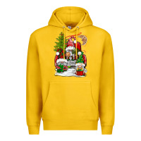 Lemon christmas gnome truck Premium Hoodie - BundleAndBundleShop