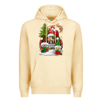 Pina Colada christmas gnome truck Premium Hoodie - BundleAndBundleShop