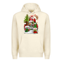 Sandshell christmas gnome truck Premium Hoodie - BundleAndBundleShop