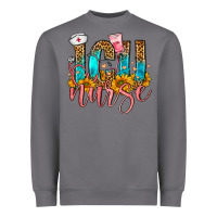 Storm Western ICU Intensive Care Unit Nurse Heavyweight Sweatshirt - FaDigitalArtStudio