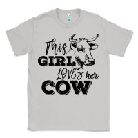 Moon Dust This Girl Loves Her Cow Classic Tee - Bettercallsaul