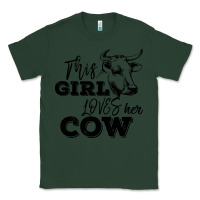 Sports Green This Girl Loves Her Cow Classic Tee - Bettercallsaul