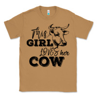 Toasted Coconut This Girl Loves Her Cow Classic Tee - Bettercallsaul