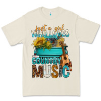 Bone Just A Girl Who Loves Country Music Premium Tee - BundleAndBundleShop