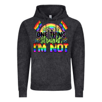 Vintage Black Let's get one thing straight i'm not Pride LGBTQ+ Vintage Hoodie - NancyCooperArtShop