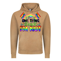 Vintage Camel Let's get one thing straight i'm not Pride LGBTQ+ Vintage Hoodie - NancyCooperArtShop