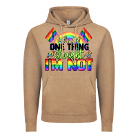 Vintage Coffee Let's get one thing straight i'm not Pride LGBTQ+ Vintage Hoodie - NancyCooperArtShop