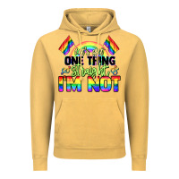 Vintage Mustard Let's get one thing straight i'm not Pride LGBTQ+ Vintage Hoodie - NancyCooperArtShop
