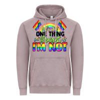 Vintage Zinc Let's get one thing straight i'm not Pride LGBTQ+ Vintage Hoodie - NancyCooperArtShop