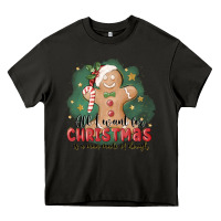 Asphalt Christmas dough Heavy Core Tee - MaliasSmallBusiness
