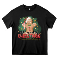 Black Christmas dough Heavy Core Tee - MaliasSmallBusiness