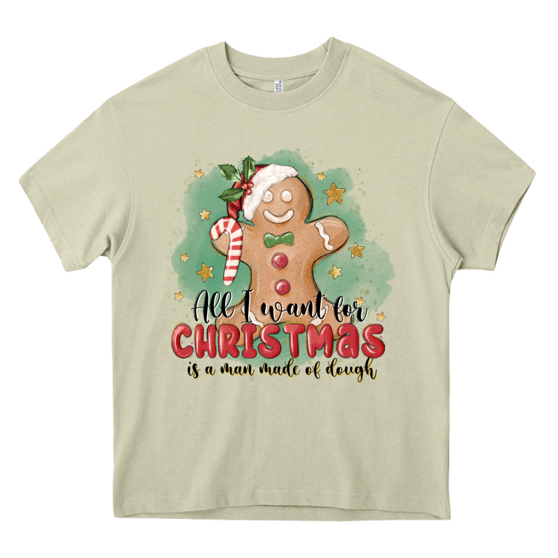 Christmas Dough Heavy Core Tee by MaliasSmallBusiness | Teevron