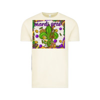 Vintage Arctic Mardi Gras fleur de lis Vintage Tee - NancyCooperArtShop