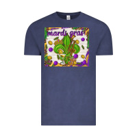 Mardi Gras Fleur De Lis Vintage Tee | Teevron