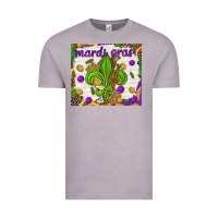 Vintage Zinc Mardi Gras fleur de lis Vintage Tee - NancyCooperArtShop