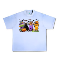 Grape Ice Halloween Cat Coffee Cups Urban Heavy Tee - texasbilliewilder