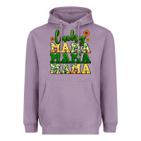 Lavender lucky mama mama mama  St. Patrick's Heavyweight Hoodie - LillyAllenDesigns
