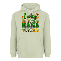 Matcha lucky mama mama mama  St. Patrick's Heavyweight Hoodie - LillyAllenDesigns