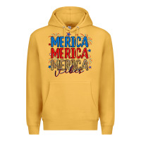 Mustard merica merica merica vibes Premium Hoodie - RanaPortraitStore