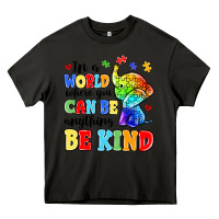 Asphalt in a world where you can be anything be kind Heavy Core Tee - MaliasSmallBusiness