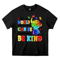 Black in a world where you can be anything be kind Heavy Core Tee - MaliasSmallBusiness