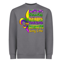 Storm mardi gras parades beads Heavyweight Sweatshirt - FaDigitalArtStudio