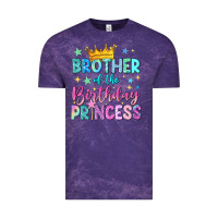 Cloud Purple brother of the birthday princess Vintage Tee - NancyCooperArtShop
