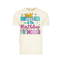 Brother Of The Birthday Princess Vintage Tee | Teevron