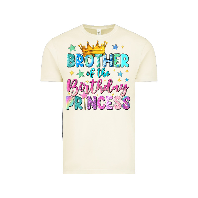 Brother Of The Birthday Princess Vintage Tee by NancyCooperArtShop | Teevron