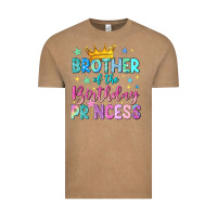 Vintage Coffee brother of the birthday princess Vintage Tee - NancyCooperArtShop