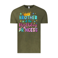 Vintage Olive brother of the birthday princess Vintage Tee - NancyCooperArtShop