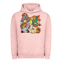 Pigment Salmon it's fall y'all gnome Urban Hoodie - BarkalooDesign
