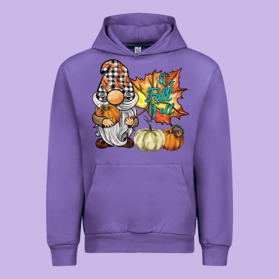 It's Fall Y'all Gnome Urban Hoodie Designed By Barkaloodesign