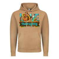 Vintage Camel Love Thanksgiving with Turkey Vintage Hoodie - texasbilliewilder