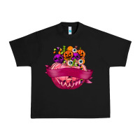 Black Personalized Girl Halloween Candy Urban Heavy Tee - texasbilliewilder