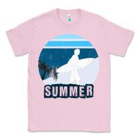 Bubblegum Pink Summer Surf Classic Tee - Bettercallsaul