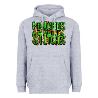Heather Grey pinches get stitches st patricks Heavyweight Hoodie - LillyAllenDesigns