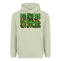 Matcha pinches get stitches st patricks Heavyweight Hoodie - LillyAllenDesigns